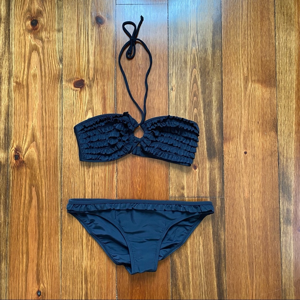 Xhilaration Keyhole Black Bikini